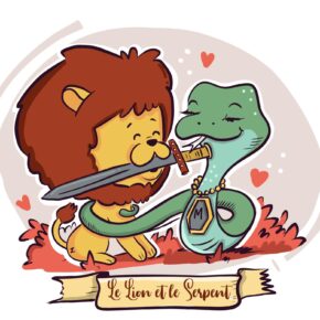 Le lion et le serpent